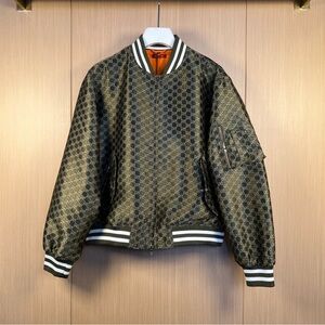 Gucci Cotton Jacquard Jacket With GG Shadow